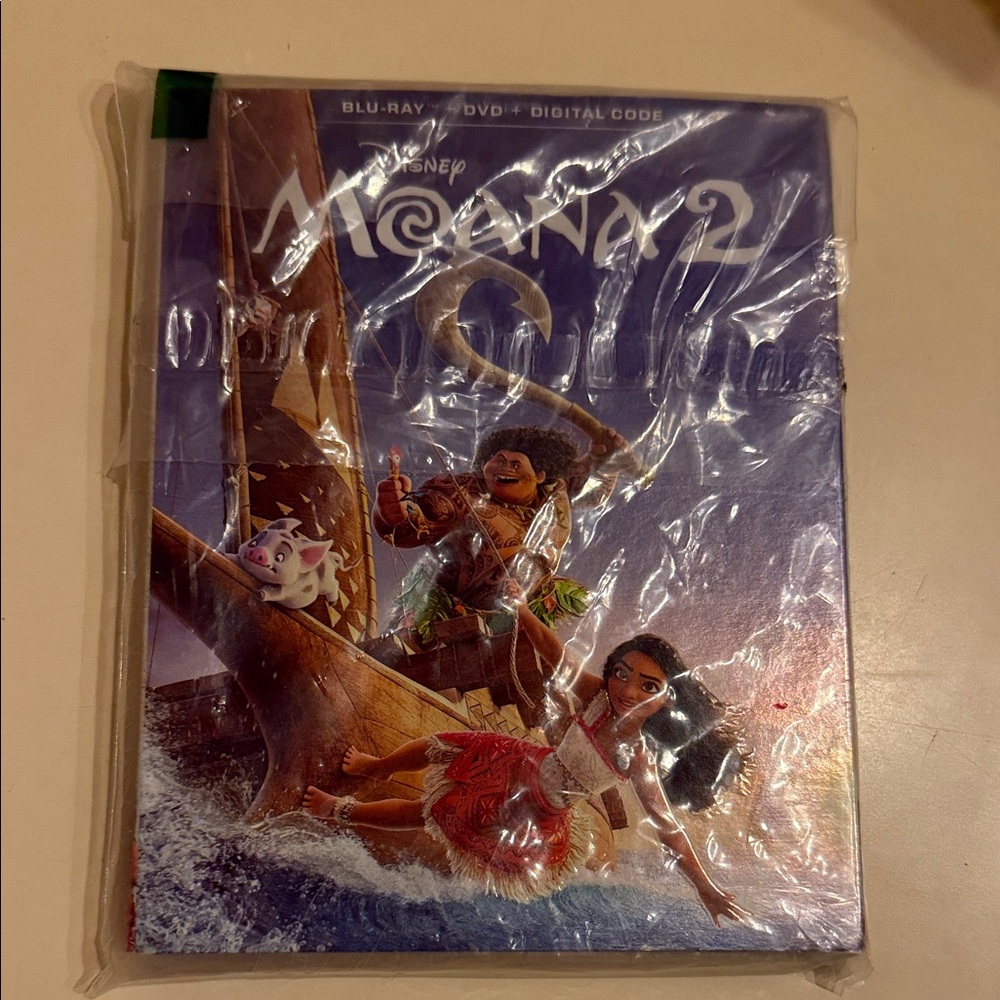 Disney Moana 2 Blu-ray DVD